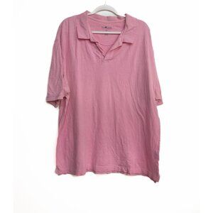 Sun River Clothing Co. Pink Polo Shirt - Size XXL - 100% Cotton - Casual Wear